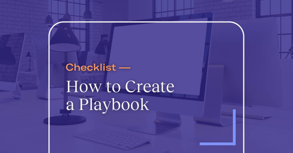 2023 Checklist: How to Create a Playbook for Legal Teams