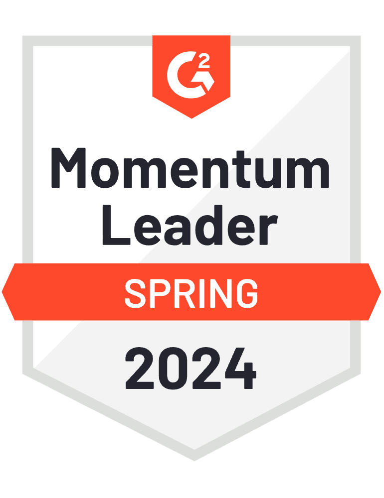 G2 Crowd Spring 2024 Contract Analytics Momentum Leader Total