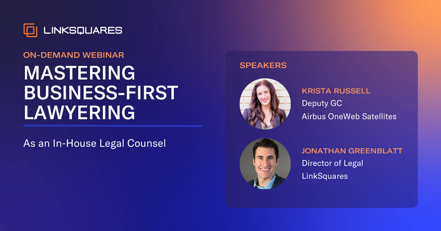 Mastering Business-First Lawyering as an In-House Legal Counsel Thumbnail
