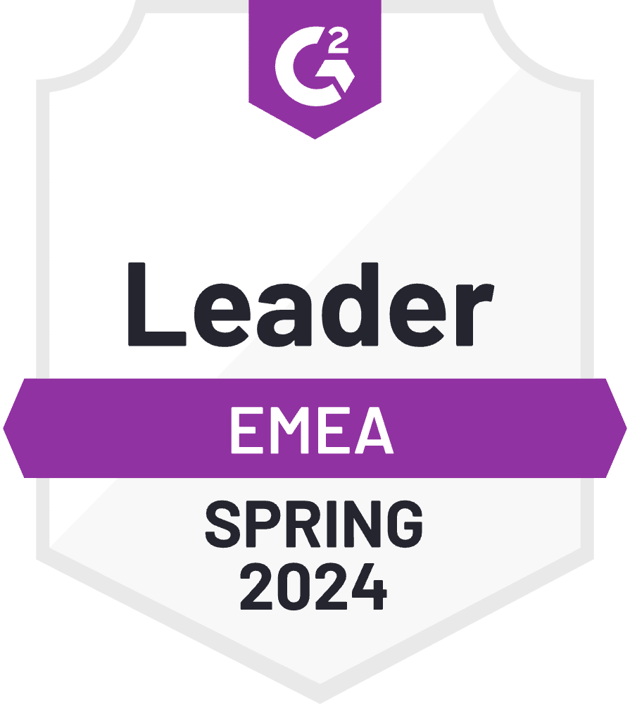 G2 Crowd Spring 2024 Contract Analytics EMEA Leader Total