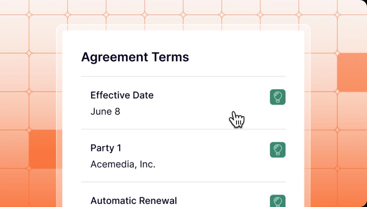 agreement terms