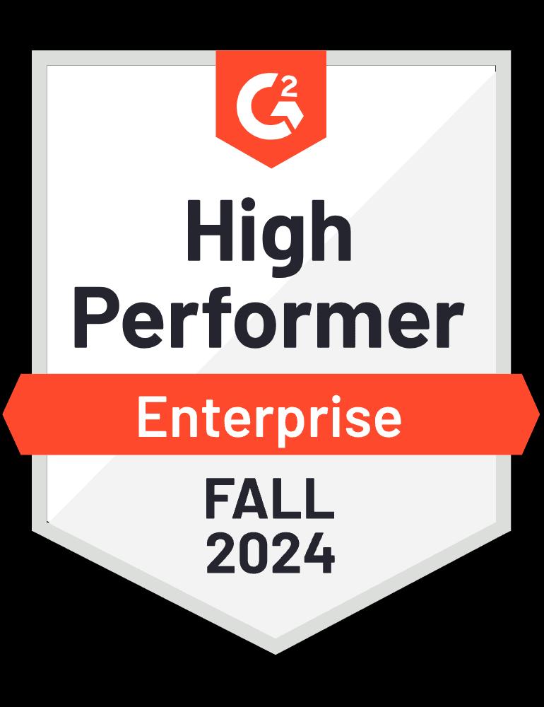 fall g2 badge, high performer 