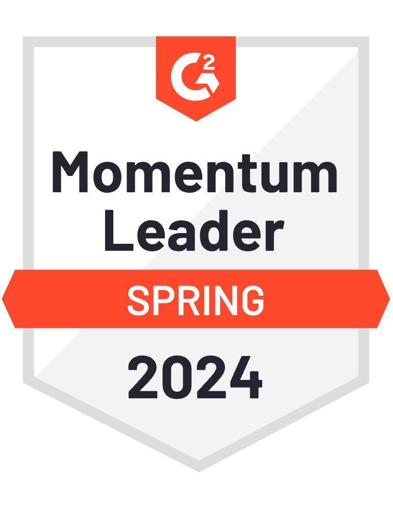 G2 Crowd Spring 2024 Contract Analytics Momentum Leader Total