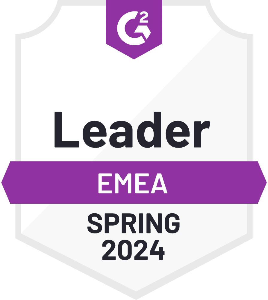 G2 Crowd Spring 2024 Contract Analytics EMEA Leader Total