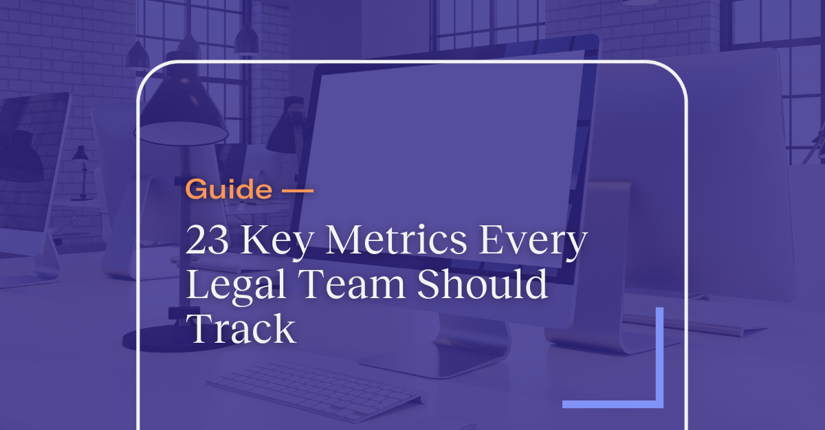eBook: 23 Key Metrics Every Legal Team Should Track