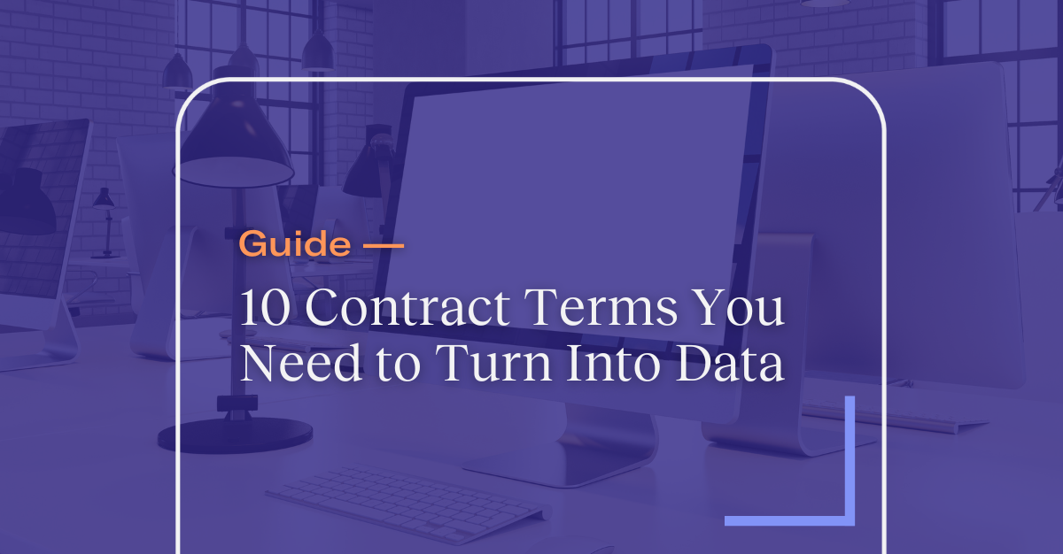 eBook: 10 Contract Terms You Need to Turn Into Data Listing Page