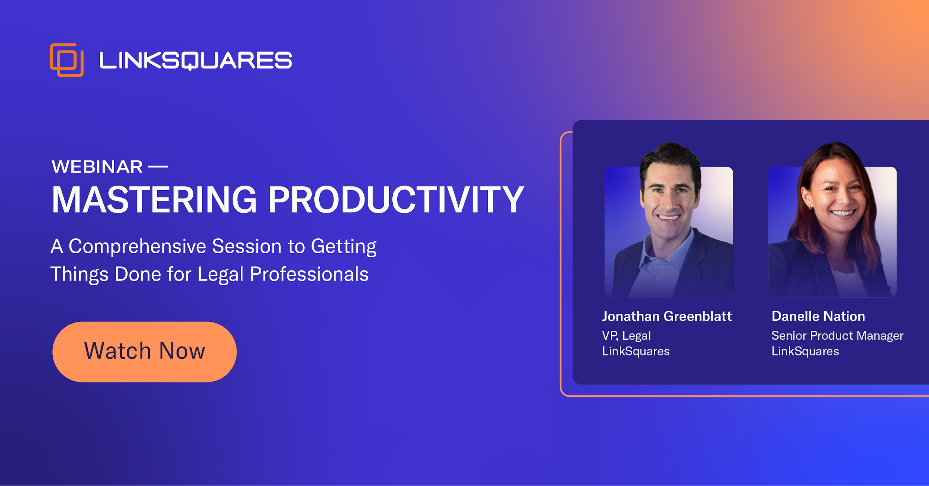 Mastering Productivity: A Comprehensive Session to Getting Things Done for Legal Professionals Thumbnail