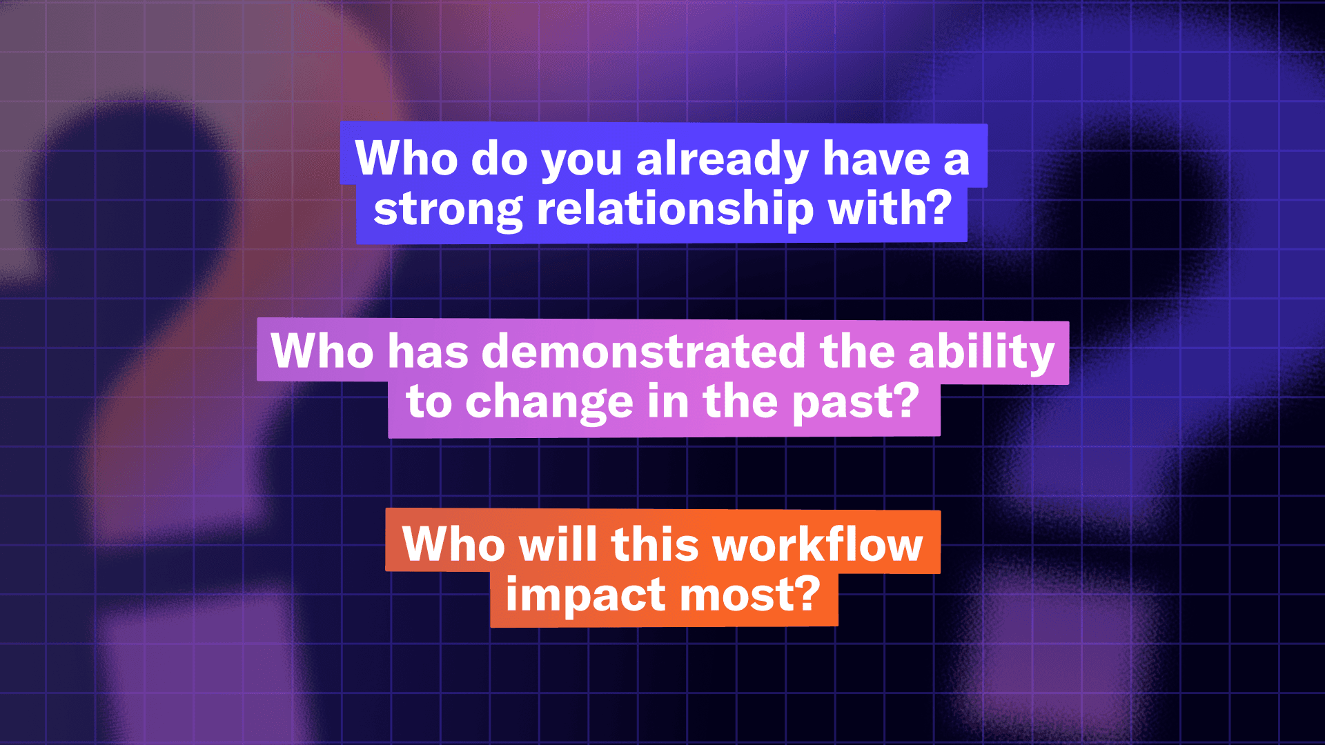 Image showing questions to consider when attempting to gain cross-functional buy-in